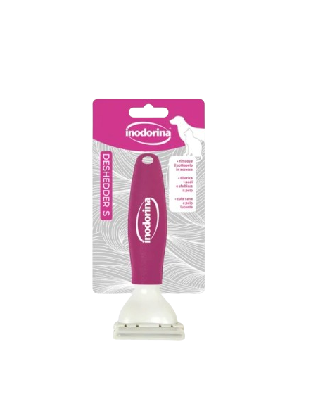 Inodorina Deshedder Misura Small . Toelettatura per Cani.