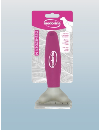 Inodorina Deshedder Misura Medium  . Toelettatura per Cani.