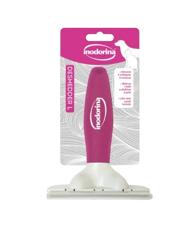 Inodorina Deshedder Misura Large  . Toelettatura per Cani.