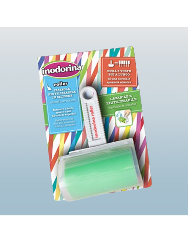 Inodorina Spazzola Adesiva in Silicone . Accessori Per Cani