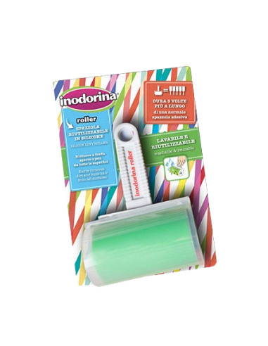 Inodorina Spazzola Adesiva in Silicone . Accessori Per Cani