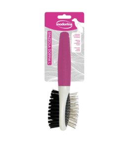 Inodorina Spazzola Doppia Cane Misura Large . Toelettatura per cani