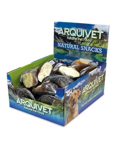 Zoccolo Di Bufalo Ripieno Grasso di Pecora . Snack per cani.