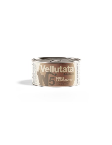 . Natural Code Vellutata Tonno e Prosciutto gr.85 V05. Cibo Umido Per Gatti