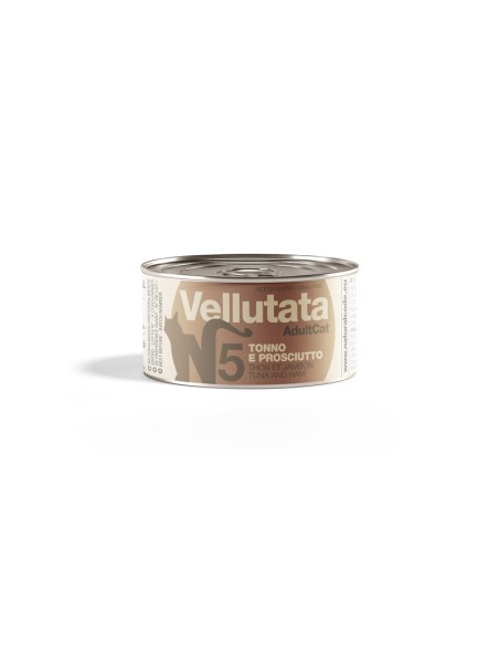 . Natural Code Vellutata Tonno e Prosciutto gr.85 V05. Cibo Umido Per Gatti