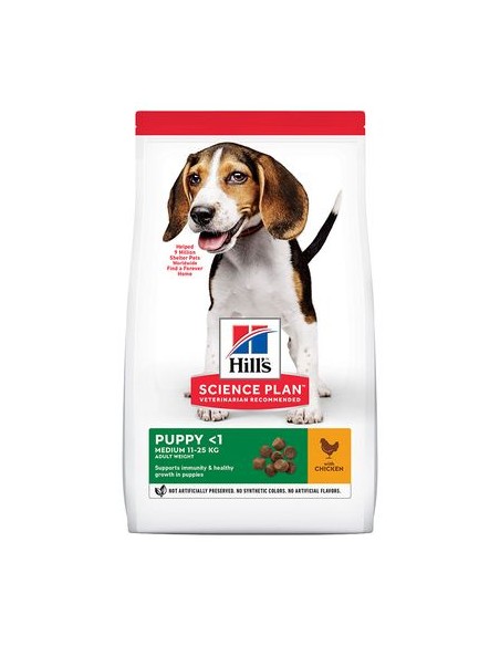 Hill's Canine Puppy Medium Pollo Kg 3. Puppy.