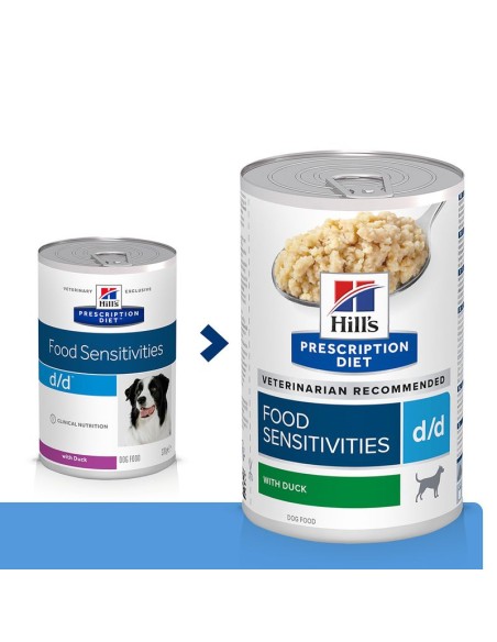 Hill's Canine D/d Anatra gr 370. Diete . Cibo Umido Per cani.