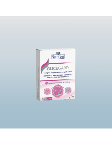 Glicegard Compresse 30 gr . Nutrigen. Integratore per cani e gatti