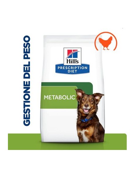 Hill's Canine Metabolic kg 4. Diete Cibo Secco Per Cani .
