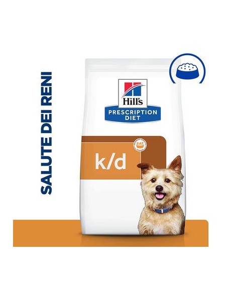 Hill's Canine k/D kg 2. Diete . Cibo Secco per Cani.