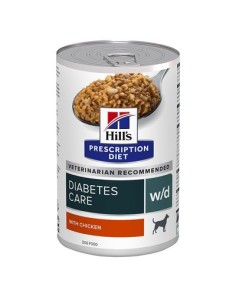 Hill's Diabetes Care w/d . con Pollo Gr 370.  Diete Per cani