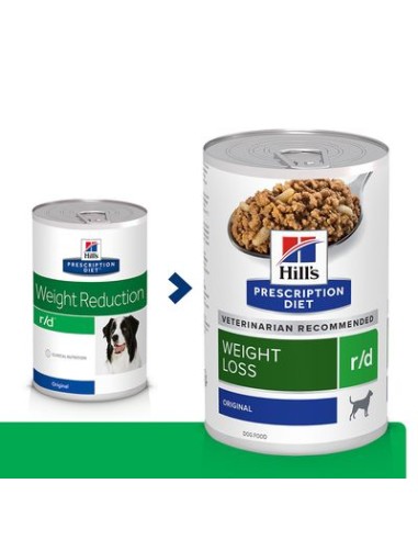 Hill's Canine R/d gr 350. Diete Cibo Umido Per Cani.