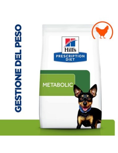 Hill's Canine Metabolic Mini Con Pollo kg 6. Diete . Cibo Secco Per Cani