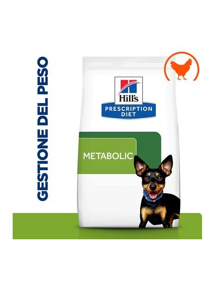 Hill's Canine Metabolic Mini Con Pollo kg 6. Diete . Cibo Secco Per Cani