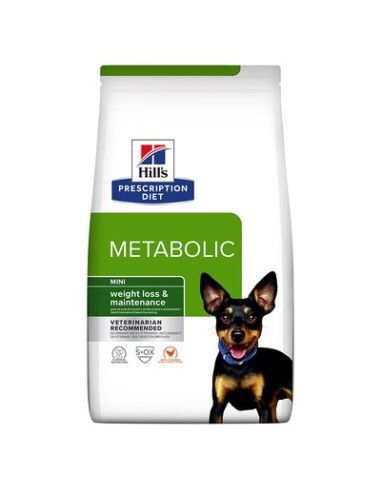 Hill's Canine Metabolic Mini Con Pollo kg 6. Diete . Cibo Secco Per Cani.