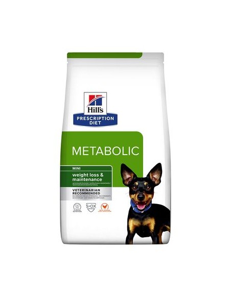 Hill's Canine Metabolic Mini Con Pollo kg 6. Diete . Cibo Secco Per Cani.