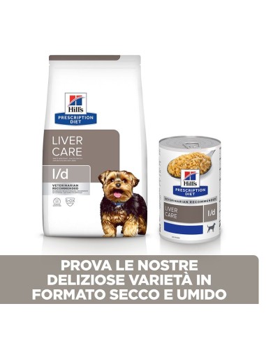 Hill's Canine L/d kg 1,5. Diete Cibo Secco Per Cani