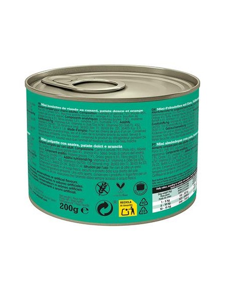 Arquivet Fresh Umido Cane adult Mini Polpette Anatra gr 200. Cibo Umido Per Cani