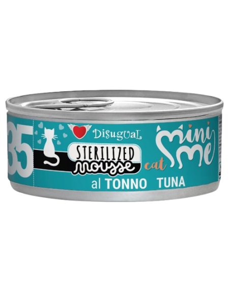Mini Me Sterilized 35 Mousse Al tonno gr 85. Cibo Umido Per Gatti