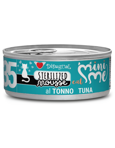Mini Me Sterilized 35 Mousse Al tonno gr 85. Cibo Umido Per Gatti