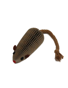 Topo in Cartone cm 10. Giochi per gatti