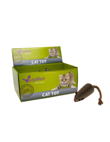 Topo in Cartone cm 10. Giochi per gatti