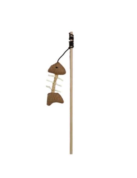 Canna Da Pesca Con Pesciolino. Giochi Per Gatti .