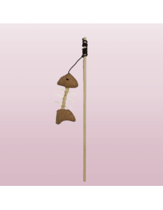 Canna Da Pesca Con Pesciolino. Giochi Per Gatti .