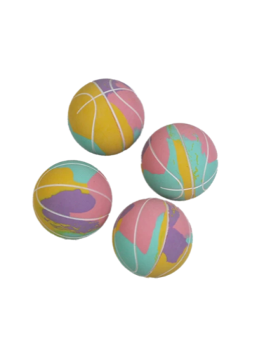 Pallina Spugna Colori Pastello. Giochi per cani