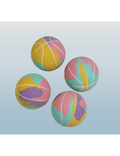 Pallina Spugna Colori Pastello. Giochi per cani 2