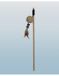 Canna Da pesca Con palla . Giochi per Gatti 2