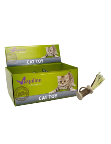 Bobina Naturale cm 15. Gioco Per Gatti