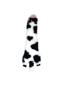 Mucca in Felpa con Suono cm 40.Giochi per Cani .