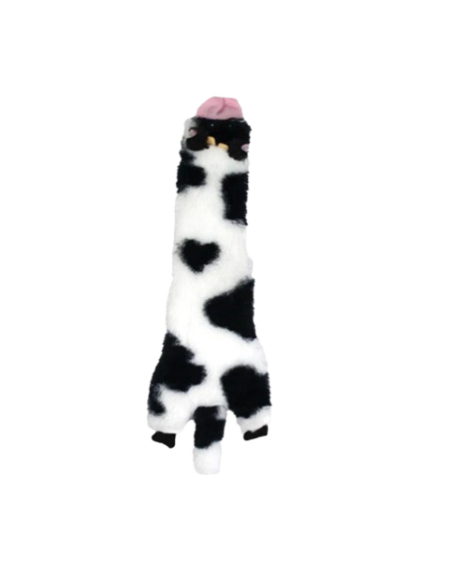 Mucca in Felpa con Suono cm 40.Giochi per Cani .