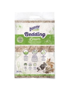 Bunny Bedding Linum Lt 12,5 Lettiera Naturale In Lino. Lettiera per roditori. 2