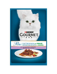 Gourmet Perle Filetti  selvaggina e verdure 85 GR. Cibo Umido per Gatti 2