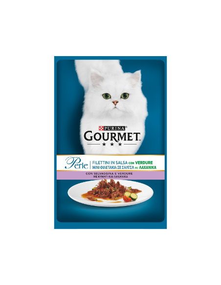 PROMO GOURMET PERLE FILETTI selvaggina e verdure 85 GR.