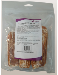 Strisce Pollo Premium gr 250. Snack Per Cani .