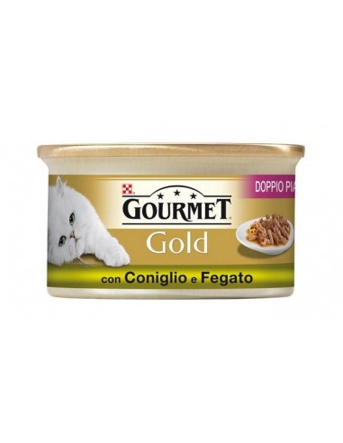 GOURMET GOLD CONIGLIO E FEGATO GR.85 PROMO