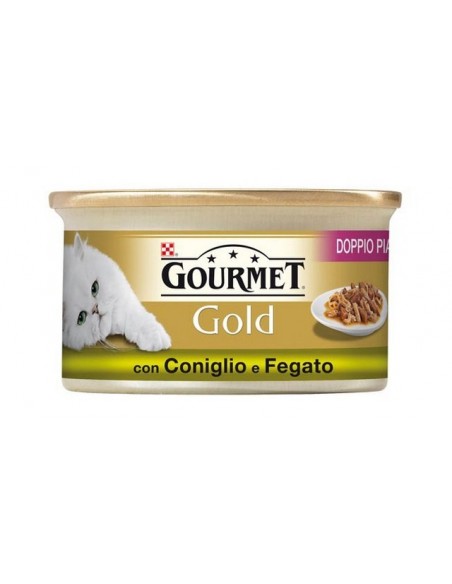 GOURMET GOLD CONIGLIO E FEGATO GR.85 PROMO