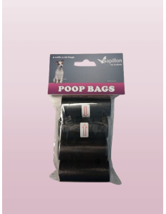 Sacchetti Papillon 4 rotoli x20 Sacchetti. Accessori per cani