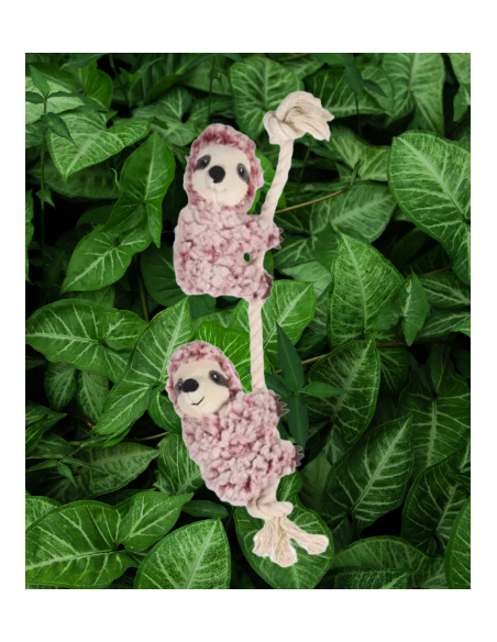 Gioco Cane Hangta Bradipo Corda s cm 40. Giochi per cani