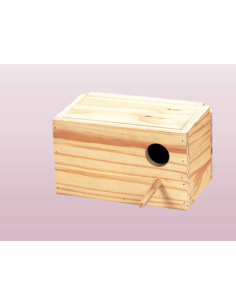 Nido Legno Verticale 23x14x14 cm .Nidi e Casette
