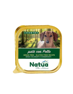 Natua Country Dog Pollo gr.100. Cibo Umido Per Cani.