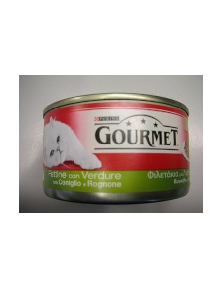 GOURMET CONIGLIO ROGNONE E VERDURE GR.195