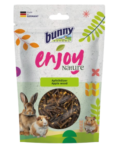 Bunny Enjoy Nature Legno di Melo Gr.100. Mangime per roditori