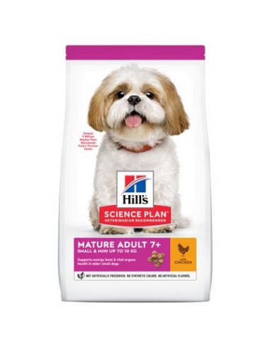 Hill's Canine Mature Small and Miniature kg 1,5 Pollo. Diete . Cibo Secco Per Cani
