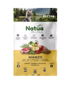 Natua Dry Cat Kitten Manzo kg 1,5. Cibo Secco per Cuccioli di gatto . 2