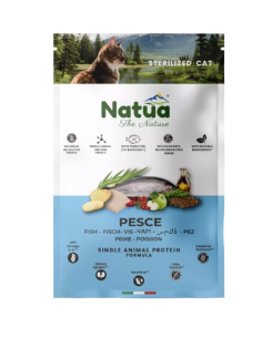 Natua Dry Cat Sterilized Pesce kg 1,5. Cibo Secco per gatti. 2