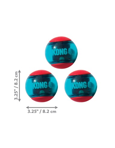 Kong Squeez Action Ball Red Large . Giochi per cani